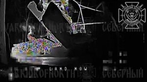 Северяне уничтожают МТЛБ с живой силой противника.