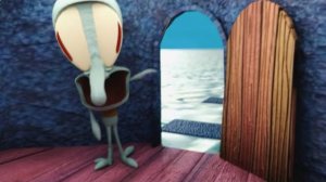 СКВИДВАРД ВЫГОНЯЕТ ВСЕХ ИЗ СВОЕГО ДОМА: ЗАБАВНЫЙ АНИМАЦИОННЫЙ РОЛИК РЕАКЦИЯ