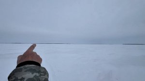 Зимняя рыбалка на Обском в районе  с. Быстровка