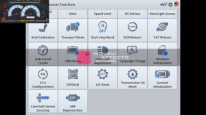 Xtool D8W обзор меню сканера для диагностики автомобилей
