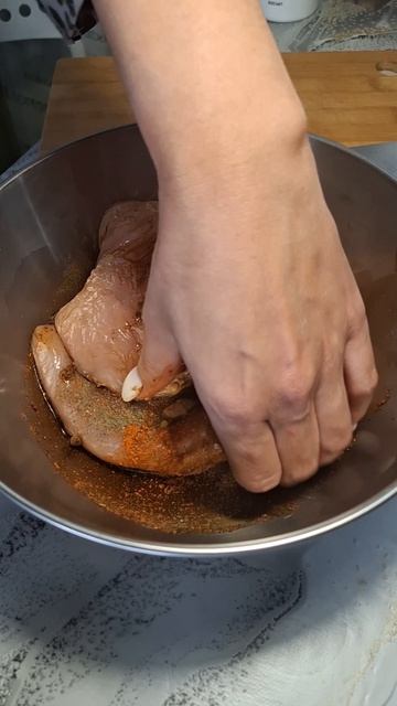 Запечённая куриная грудка вместо варёной