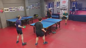 Корсовский/Панов (895) - Здобнов/Зинченко (841) 26.03 настольный теннис Парный РАНДОМ турнир