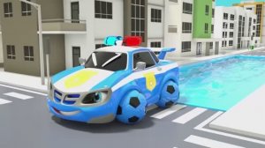 Выучить цвета смотря обучающее видео - Большие киндер сюрпризы яйца и цветные футбольные мячи! Детск