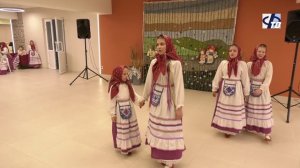 Детский ансамбль «Середа» встретил весну фольклорным праздником