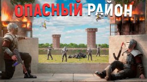 1440р60 Жизнь в самом НАСЕЛЕННОМ ЧИТЕРАМИ РАЙОНЕ! Каждая ошибка стоит жизни в Oxide Survival island