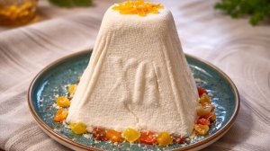 Творожная пасха без выпечки | Простой рецепт пасхи из творога | Нежная и вкусная