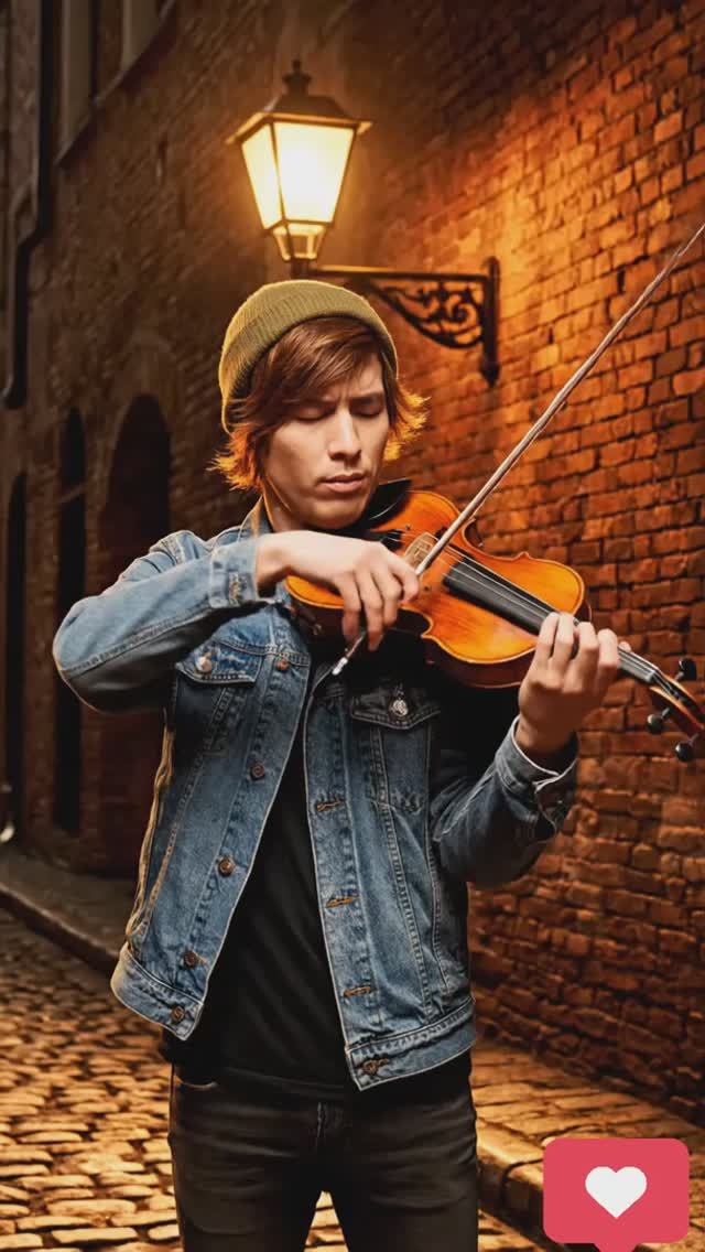 Магия скрипки ожила! Уличный музыкант творит чудеса 🦋🎻