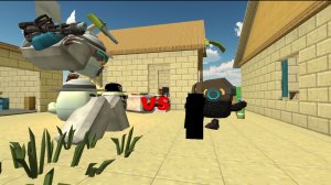 я и Марк плей vs лазерный кавбой