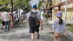 Хайнань парк ОЛЕНЬ ПОВЕРНУЛ ГОЛОВУ часть 1