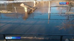 Первый автомобильный мост затопило из-за паводка в Нижегородской области