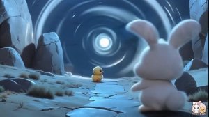 Советую! Приключения утенка Dodo и зайки Roro ﹤﹤В прошлое﹥﹥Супер мультфильм ИИ