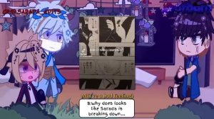 Dead Sarada Au React, To Sarada, Gcrv, Boruto Two Blue Vortex, Boruto Gacha, Satborn