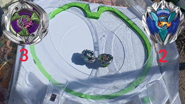 Обзор и тест на Самурай Сейбера #beybladex