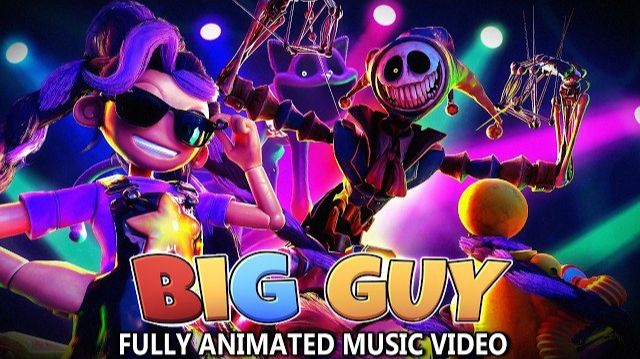 БОЛЬШОЙ ПАРЕНЬ - КЛИП POPPY PLAYTIME ЛИЛИ ЛАВБРЕЙДЗ И ПРОТОТИП МУЗЫКАЛЬНОЕ ВИДЕО