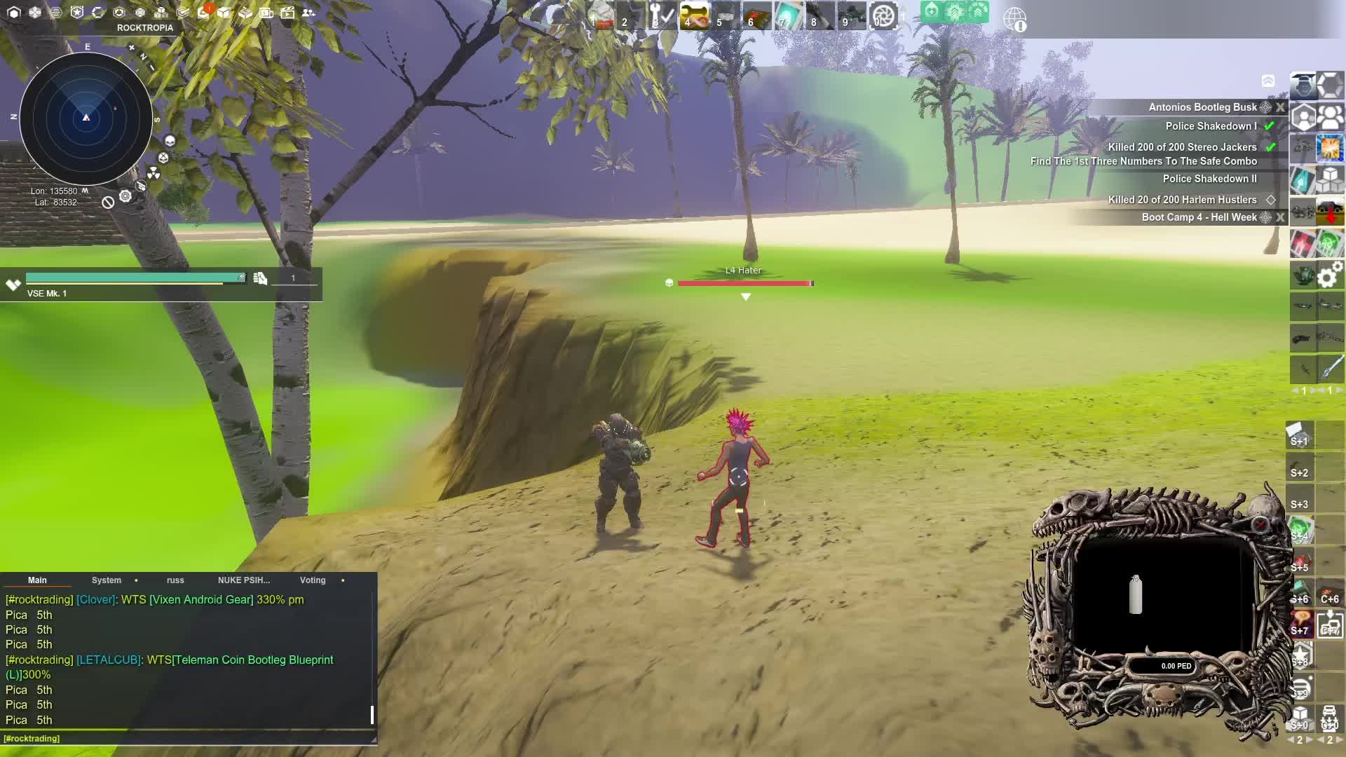 Entropia Universe Роктопия - Монрия