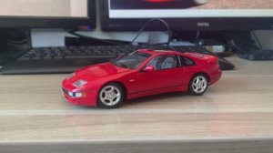 Обзор модели Nissan 300ZX в масштабе 1/24 от Tamiya