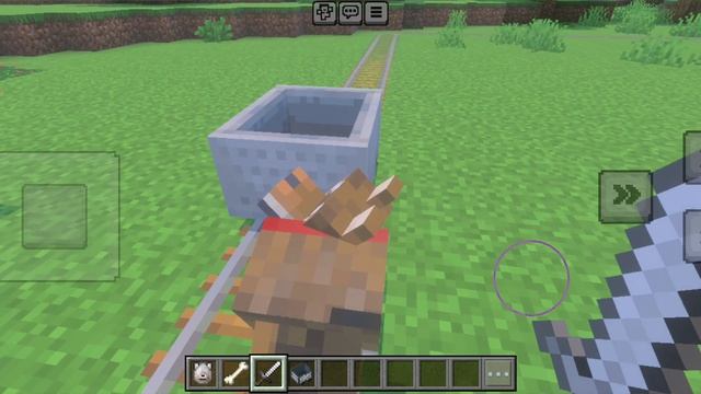 ИГРОК И СОБАКА УВИДИЛИ РЕЛЬСЫ, ВАГОН- ЭТО ВАГОНЕТКА