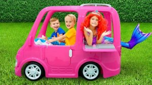 Приключение Русалочки для детей с Крисом и друзьями