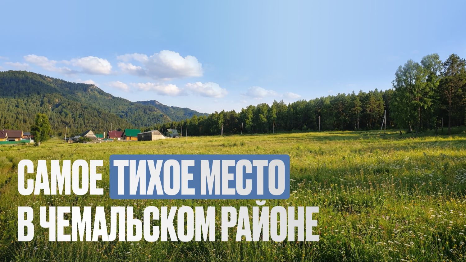 Как купить земельные участки в самом тихом месте Алтая