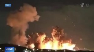 Появились кадры ковровой бомбардировки иранского Исфахана.