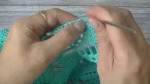 Салфетка " Дубовые листья ". часть 3.