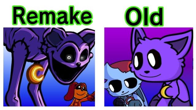 FNF: СТАРЫЙ КЭТНАП Х ОБНОВЛЕННОГО ( Poppy Playtime 3 - Catnap)