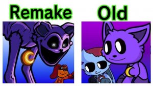 FNF: СТАРЫЙ КЭТНАП Х ОБНОВЛЕННОГО ( Poppy Playtime 3 - Catnap)