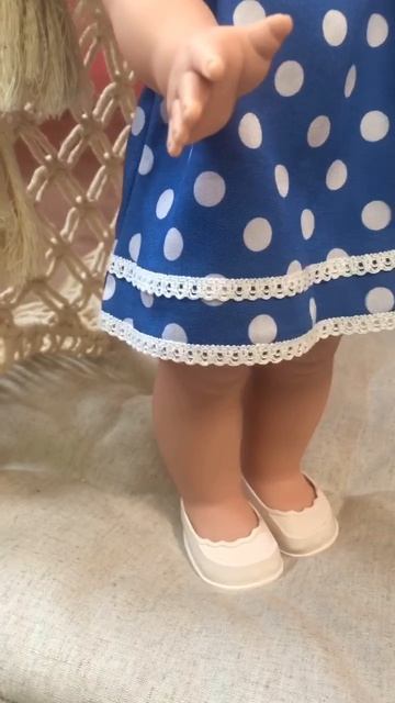 Кукла классическая СТРАНА КУКОЛ большая говорящая высота 40 см