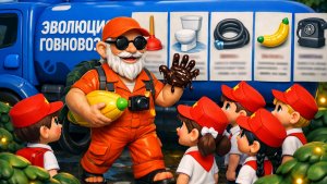 Пластилиновые друзья, #говновоз что мне снег, что мне зной
