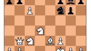 Шахматная ловушка от Михаила Таля, _разнес_ соперника в 20 ходов отдам почти все фигуры