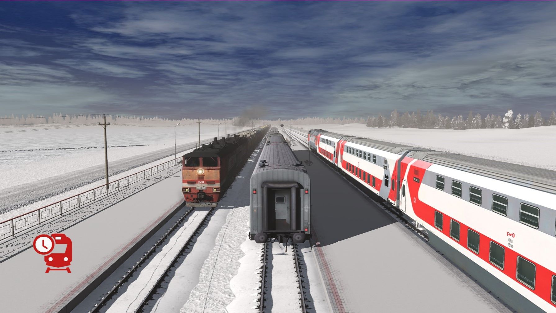 Trainz 22 / Маршрут Зимние просторы / Сессия / На явку / #trainz22