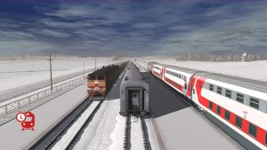 Trainz 22 / Маршрут Зимние просторы / Сессия / На явку / #trainz22