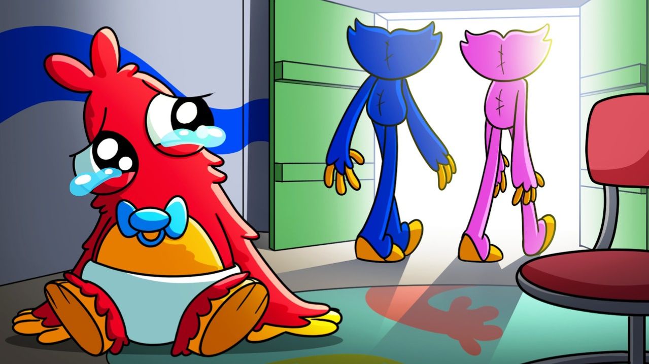 Поппи Плейтайм ЧАМ ЧОМПКИНС брошен при рождении - мультик Poppy Playtime