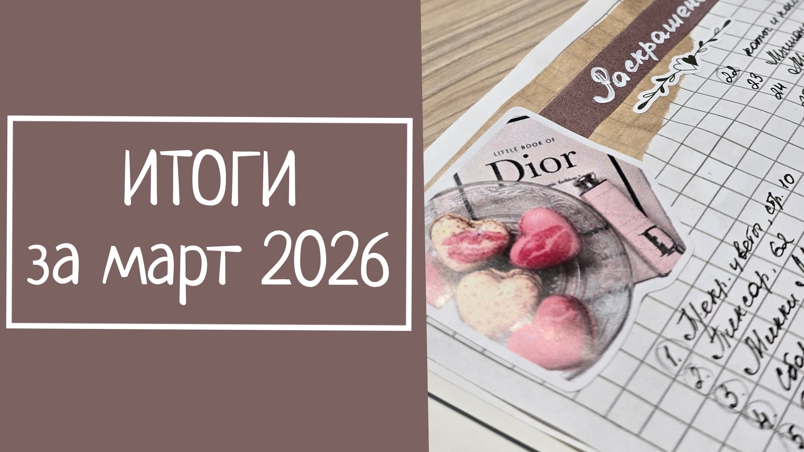 ИТОГИ ЗА МАРТ 2026, 80 работ