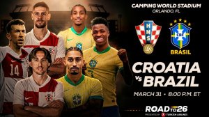 Бразилия — Хорватия Футбол Товарищеские матчи Прямая Трансляция