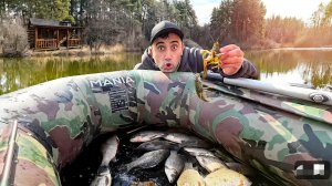 Ловля Раков и карася на сетку. Подохла рыба в лесных заливах