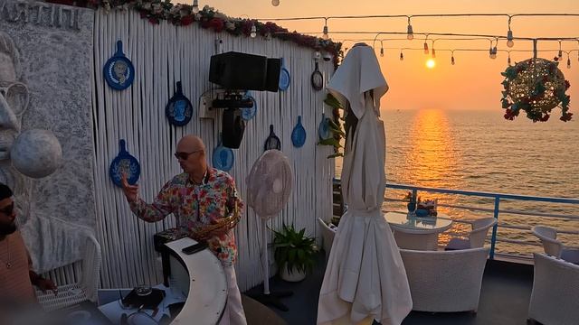 2 Syntheticsax & Dj Akash - Purple Martini live set Sunset mix 3k
