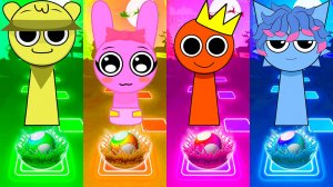 Coffin Dance Спрунки 232 уровень - Мультики про Спрунке | МУЛЬТФИЛЬМЫ SPRUNKI в Tiles Hop