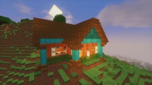 Небольшой дом карта - minecraft - майнкрафт