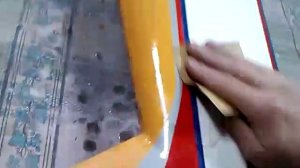 №37- Шлифовка поверхности фюзеляжа 1000 шкуркой.