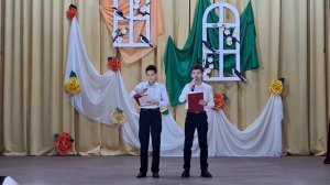 Ведущие праздничной программы: Сенгиреев М., Проценко М., Синько И., Бледных И.