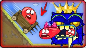 Новый КРАСНЫЙ ШАР, Красныш спасает деревню красных шариков