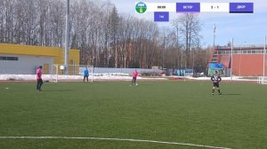 "Вольный ветер" (Истра) - "Двор" (Истра) матч. Чемпионат по мини-футболу 8*8