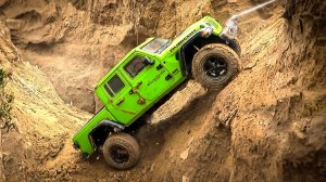 RC Машины в Каньоне! 😱 Ловушка в Трещине и Спасение Лебедкой