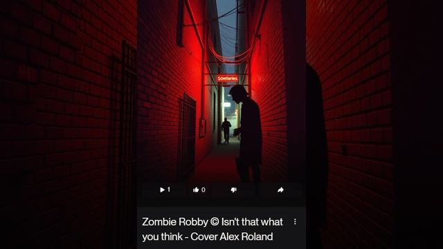 Zombie Robby © Isn't that what you think - Cover Alex Roland