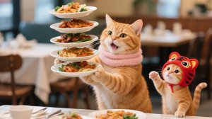 Дневники Дейзи 48 | БЕСПРЕДЕЛ со шведским столом — наелись до круглых животиков!