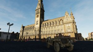 DCS: Cold War Germany - Hamburg City Tour on Willys