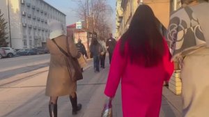 Красные красные .Проспект Мира .Улица Каратанова.Красноярск