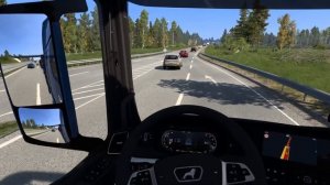 Везу бревноукладчик в Финляндию - Euro Truck Simulator 2