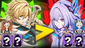 Топ F2P Отрядов | Сравнение Команд с 4★ Персонажами